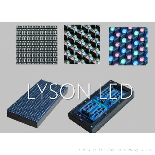 Large Video Wall Mounted Led Display Billboard P20 , 2r1g1b / 1r1g1b
